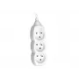 Tracer PowerCord ilginimo laidas, 3 lizdai, 3 m, baltas