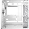 Kompiuterio korpusas Sharkoon MK6 RGB Midi Tower baltas