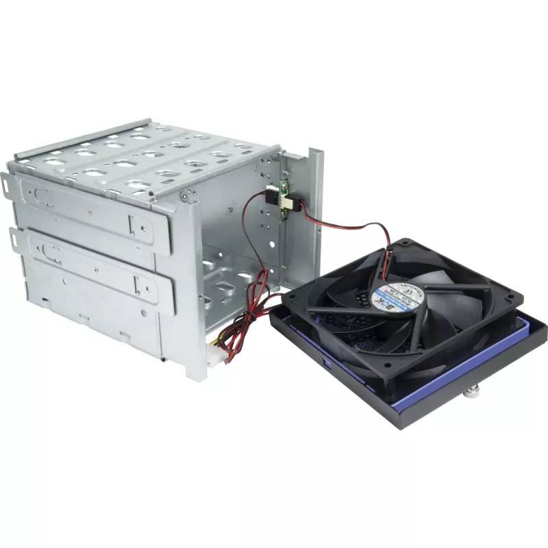 Inter-Tech IPC 3U-30765 – 3U stelažinis serverio korpusas, E-ATX, be maitinimo šaltinio, USB