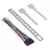 Audiocore AC9100 radijo imtuvas automobiliui, skaitmeninis, juodas/raudonas