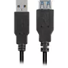 USB laidas Sharkoon 3m 2xUSB 3.0-A