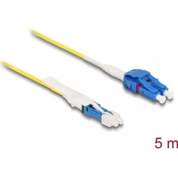 Optinis pluoštinis kabelis DeLOCK CS vyriškas į LC Duplex OS2 Uniboot 5 m