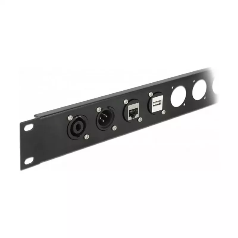 VGA lyties keitiklis DELOCK 86792 — 15 kontaktų moteriška į moterišką, juodas