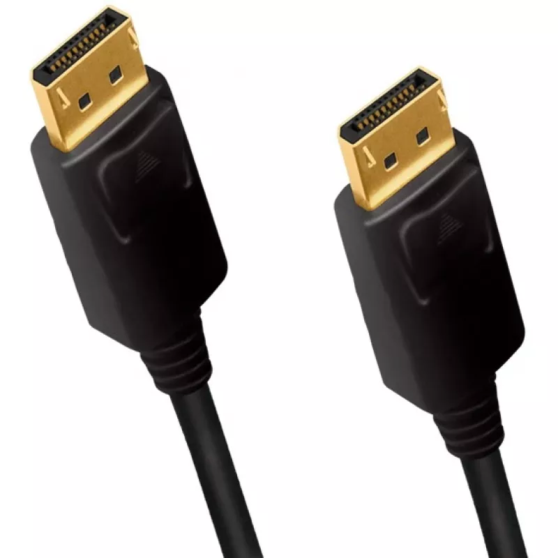 DisplayPort kabelis LogiLink CD0101 2 m Juoda