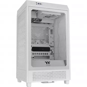 Thermaltake The Tower 200 Micro-Tower Mini-ITX korpusas su langu baltas