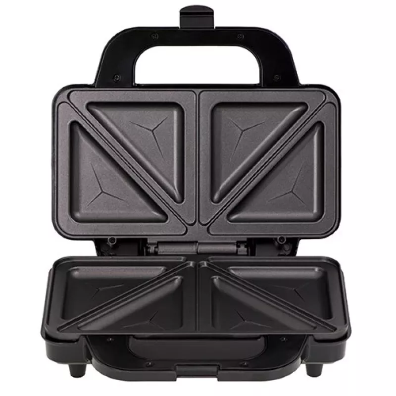 Sumuštinių kepimo aparatas Adler AD 3043, 1300 W, nelimpančios plokštės, 2 sumuštiniams, 285×152 mm kaitinimo paviršius, juodas