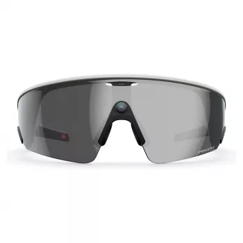 META Oakley Vanguard akiniai su Meta AI, balti, Prizm Black lęšiai