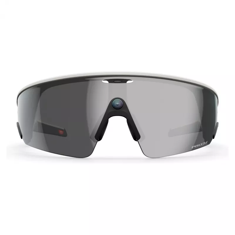 META Oakley Vanguard akiniai su Meta AI, balti, Prizm Black lęšiai