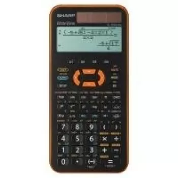 Sharp EL-W531XGYR skaičiuotuvas kišeninis mokslinis juodas, oranžinis