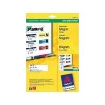Avery Zweckform J8871-5 rašalinio spausdintuvo magnetinis ženklas 78 x 28 mm