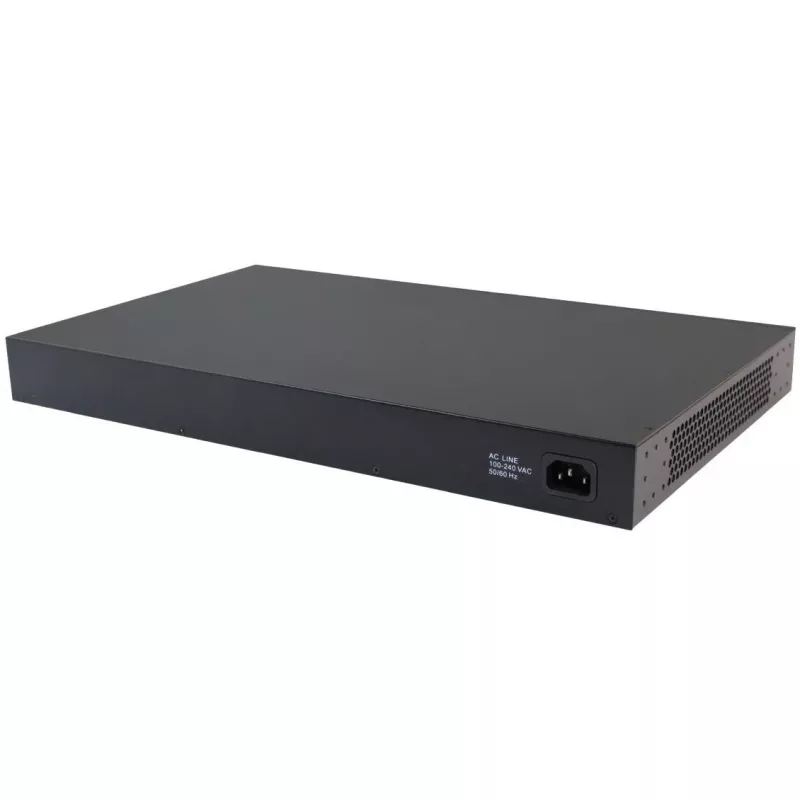 Valdomas tinklo jungiklis ALLNET ALL-SG8428v2FPM-10G — 24+4 prievadai, PoE, 10G išorinės jungtys