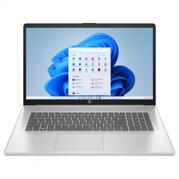 HP 17-cn4056ng nešiojamas kompiuteris 43,9 cm (17,3 inch) 1920x1080 - Intel Core 5 120U - 1TB SSD - HDMI/USB-C - Windows 11 Home - sidabrinis (17-cn4056ng)