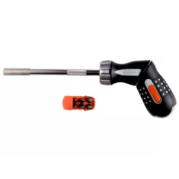 Bahco atsuktuvas su pistoletine rankena ir reketiniu mechanizmu