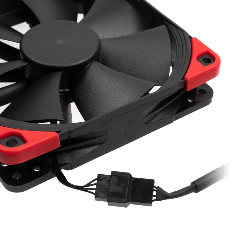 Noctua NF-F12 PWM chromax.black.swap 120mm korpuso ventiliatorius