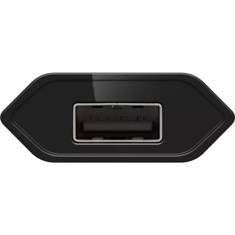 USB sieninis įkroviklis GOOBAY 5 W, 1x USB 2.0, įėjimas 100–240 V, juodas