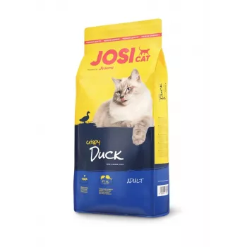 JOSERA JosiCat Crispy Duck – sausas ėdalas katėms – 10 kg