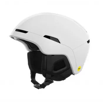 Atviras šalmas POC Obex MIPS – kietas apvalkalas, M/L (55–58 cm), ABS, EPS, matinė balta, 500 g
