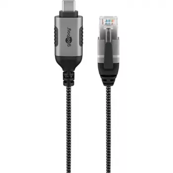 Goobay Ethernet-Cable USB-C 3.1 į RJ45 Slim 1 m (74401)