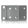 Montavimo komplektas Ubiquiti UACC-Rack-Ear-1U Pilka Cinkuotas plienas