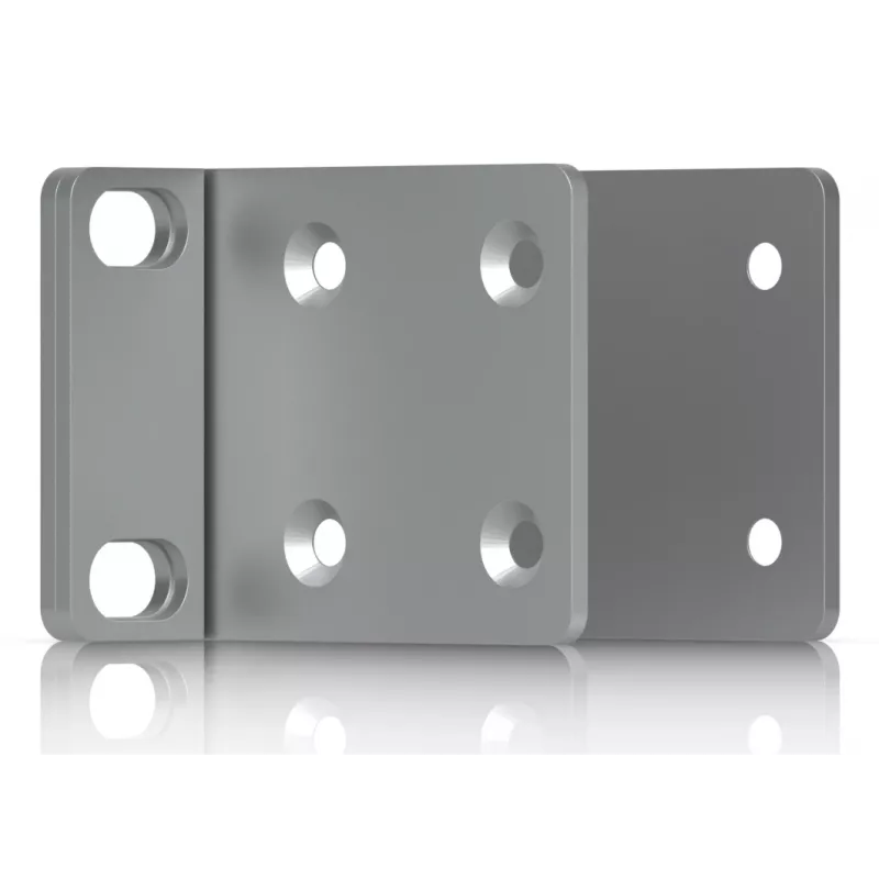 Montavimo komplektas Ubiquiti UACC-Rack-Ear-1U Pilka Cinkuotas plienas