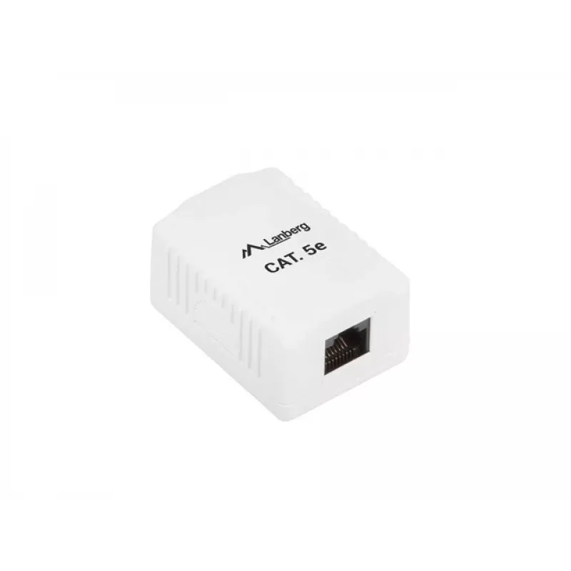 Lanberg OU5-0001-W RJ-45 lizdinė dėžutė balta