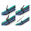 Kabelio raištis DeLOCK 200x4,8mm 50vnt juodi