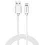 Savio Cl-193 USB kabelis USB 2.0 2 m USB A USB C/Lightning Baltas