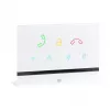 Vidinis domofono skydelis 2N Indoor Talk White – laidinis, grūdintas stiklas, montavimas ant sienos, 185×128×48.2 mm