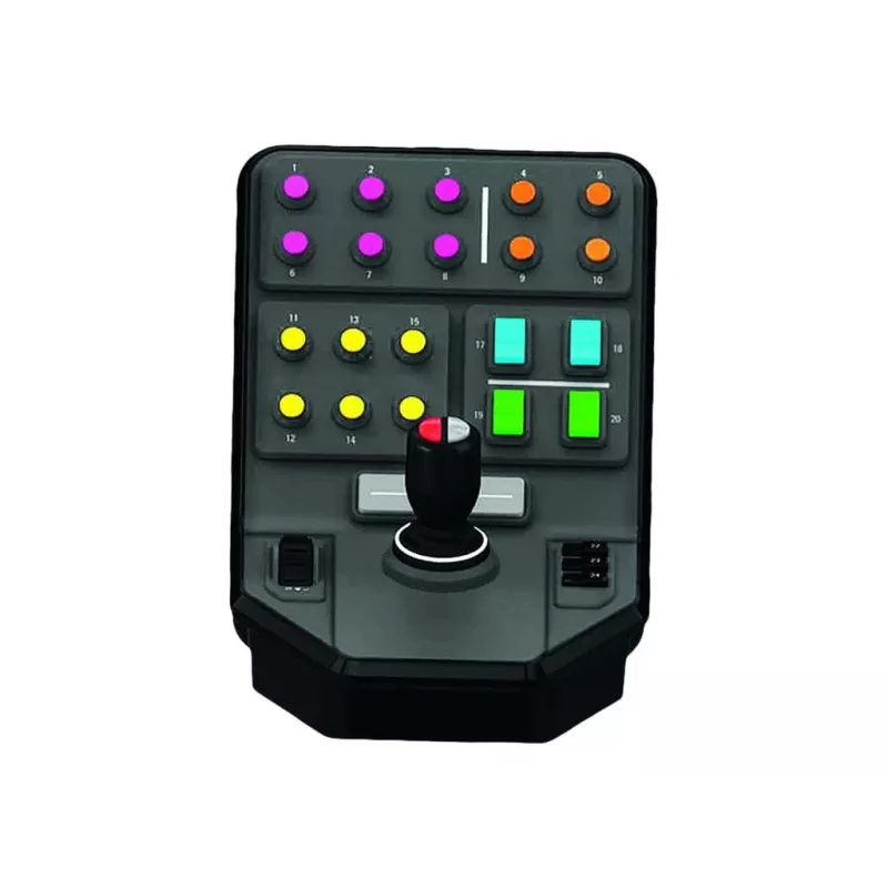 Logitech Heavy Equipment Side Panel – Valdiklis skirta sunkiųjų mašinų simuliatoriams k 945-000014