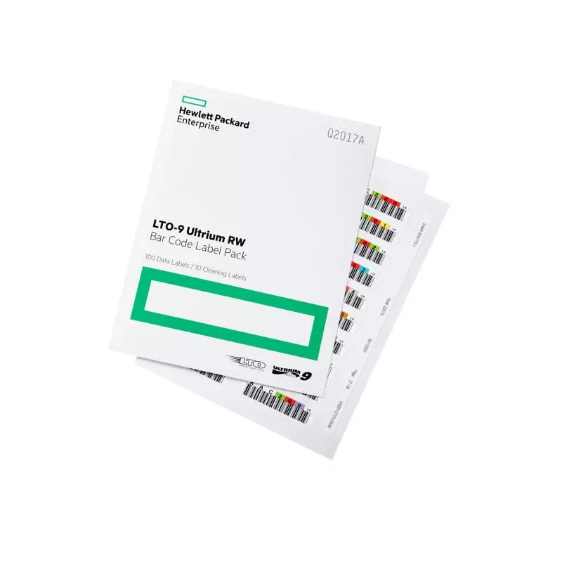 HPE Q2017A Brūkšninių kodų etikečių rinkinys, daugiaspalvis