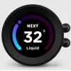 Vandens aušintuvas NZXT Kraken Elite 240 RGB 12 cm Juodas