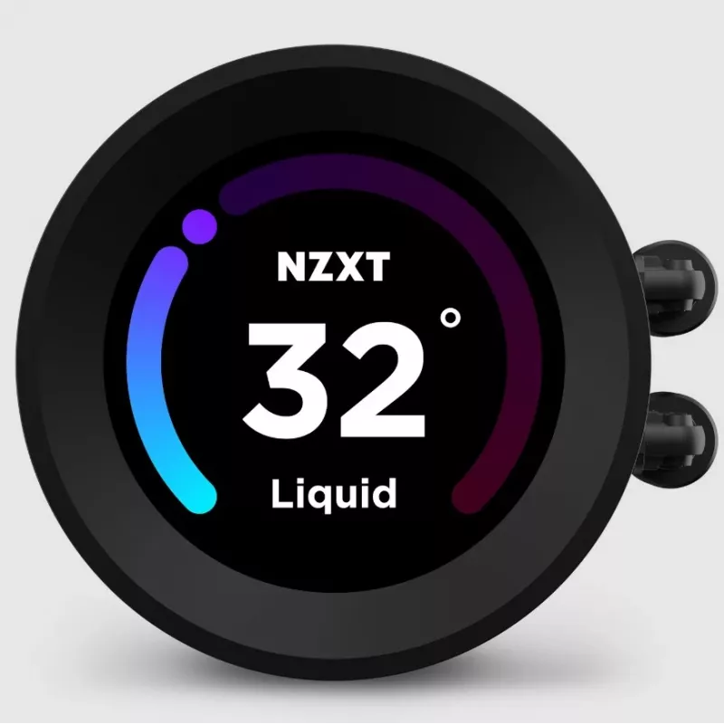 Vandens aušintuvas NZXT Kraken Elite 240 RGB 12 cm Juodas