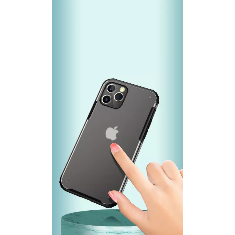 Apsauginis smūgiams atsparus dėklas Devia iPhone 12 Pro Max, žalias