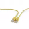 Patch Laidas CAT5E UTP 0,25M/GELTONAS PP12-0.25M/Y Gembird