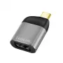 LogiLink CUA0204 USB-C į DisplayPort adapteris (keitiklis) juodai pilkas