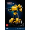 LEGO Icons Transformers Bumblebee konstruktorius – veiksmo figūrėlė suaugusiems, transformuojasi į automobilį