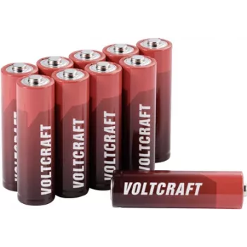 VOLTCRAFT Industrial LR6 Mignon (AA) baterija, šarminė-mangano, 3000 mAh, 1,5 V, 10 vnt. (VC-14066385)
