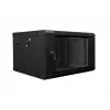 Sieninis tinklo stovas LANBERG WF02-6606-10B 6U 600x374.3x600 mm nerūdijantis plienas juodas