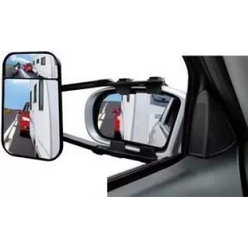 IWH Caravanspiegel XL Duo galinis vaizdo veidrodis 220 mm x 125 mm, išorinis priekabos vilkimo veidrodis