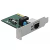 DeLOCK 90381 PCI Express x1 Gigabit tinklo plokštė, 1x RJ45, RTL8111