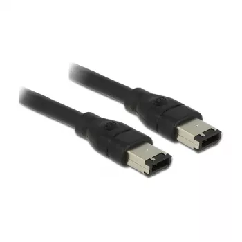 FireWire kabelis DeLOCK 83273 0,5 m 6-p juodas