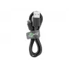 Goobay USB-C įkrovimo ir sinchronizavimo kabelis (USB-A > USB-C) 38675 juodas RJ-45 RJ-45 90°