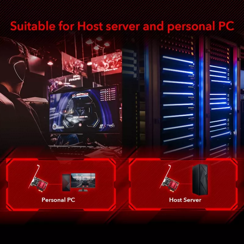 Cudy PE25 vidinė Ethernet tinklo plokštė