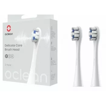 Oclean P3K4-XPD SET Elektrinis dantų šepetėlis 2 itin minkšti šepetėlių antgaliai Baltas