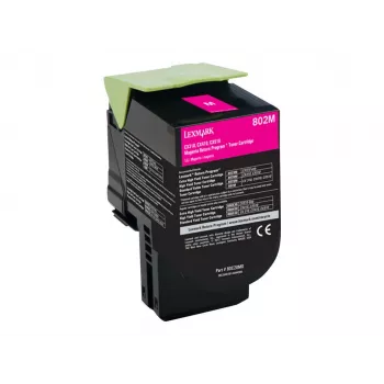 Toneras Lexmark 80C20M0 2500 puslapių Magenta