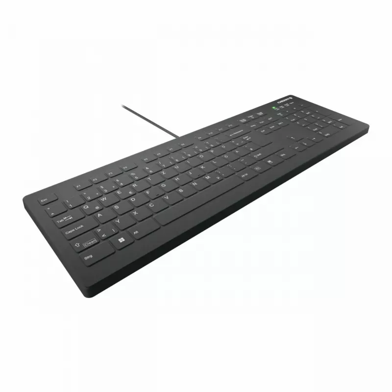 Medicininė klaviatūra CHERRY AK-C8112 USB QWERTZ vokiška juoda 105 klavišai