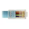 Serijinis kabelis DeLOCK 63914 USB Type-C – RJ45 3 m mėlynas