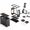 Fractal Design Era 2 Mini Tower dėklas, anglies pilka