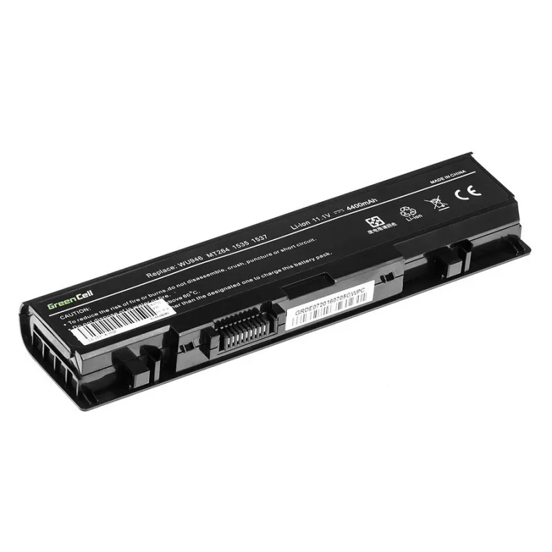 Green Cell baterija, skirta Dell Studio 15 1535 1536 1537 1550 1555 1558 / 11,1V 4400mAh