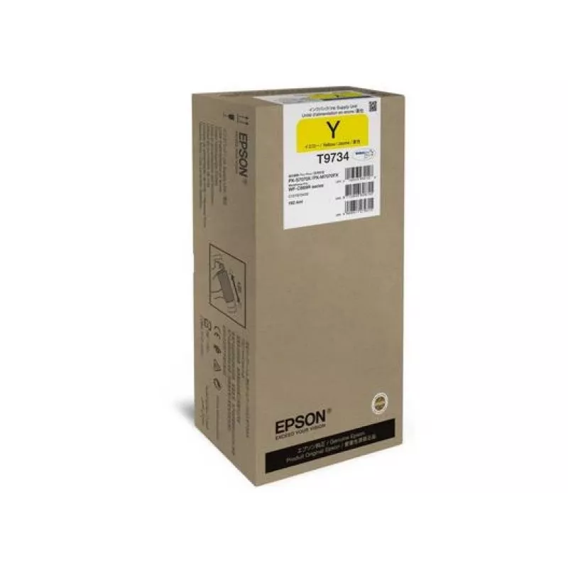 Originalus Epson geltonos spalvos kasetė T97340N XL – didelės talpos (High Yield) spausdintuvui WF-C869R